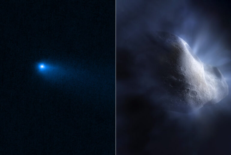 James Webb Space Telescope Water Comet 238P