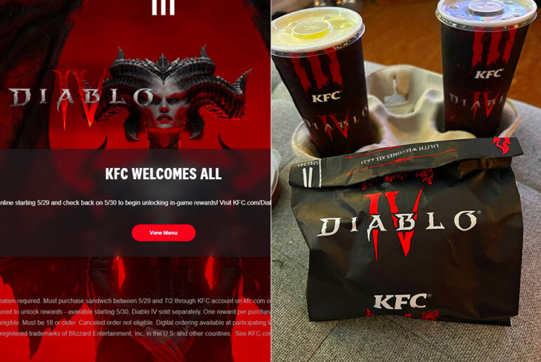 KFC Diablo IV Promotion Live Meals Code