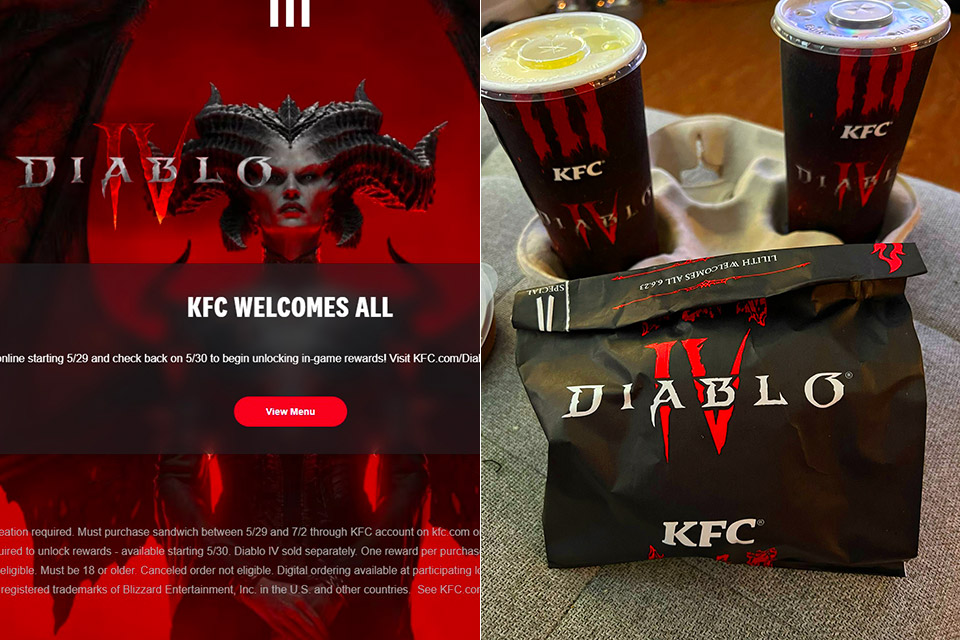 KFC Diablo IV Promotion Live Meals Code