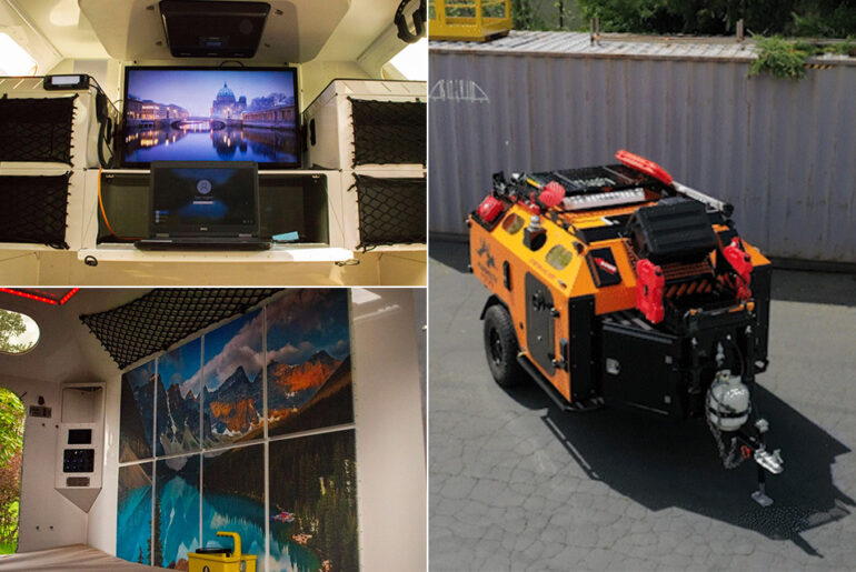 $67,000 Mammoth Overland ELE Off-Road Trailer is Designed for Extinction Level Events Mammoth Overland ELE Off-Road Trailer