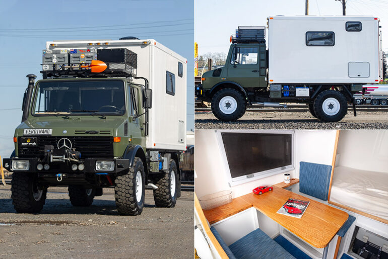 Mercedes-Benz Unimog U1300L Camper Conversion