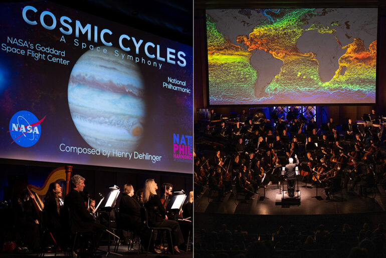 NASA Goddard National Philharmonic Cosmic Cycles Music Space