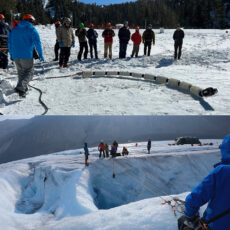NASA JPL Snake Eels Robot Test Ski Resort