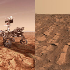 NASA Perseverance Mars Rover Bands Rocks River