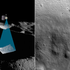 NASA ShadowCam Moon Lunar South Pole Region Images
