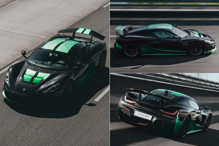 Rimac Nevera Electric Hypercar 23 Records 0-60