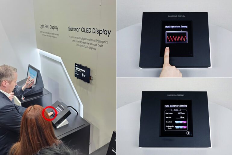 Samsung Sensor OLED Display Fingerprint Reader Sensor