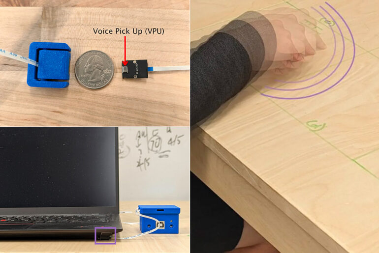 SAWSense Acoustic Waves Tactile Input Device Trackpad