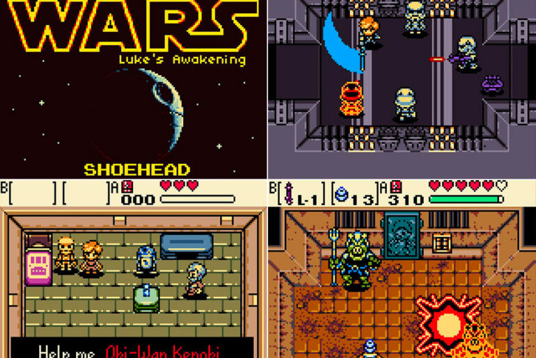 Star Wars The Legend of Zelda Luke's Awakening