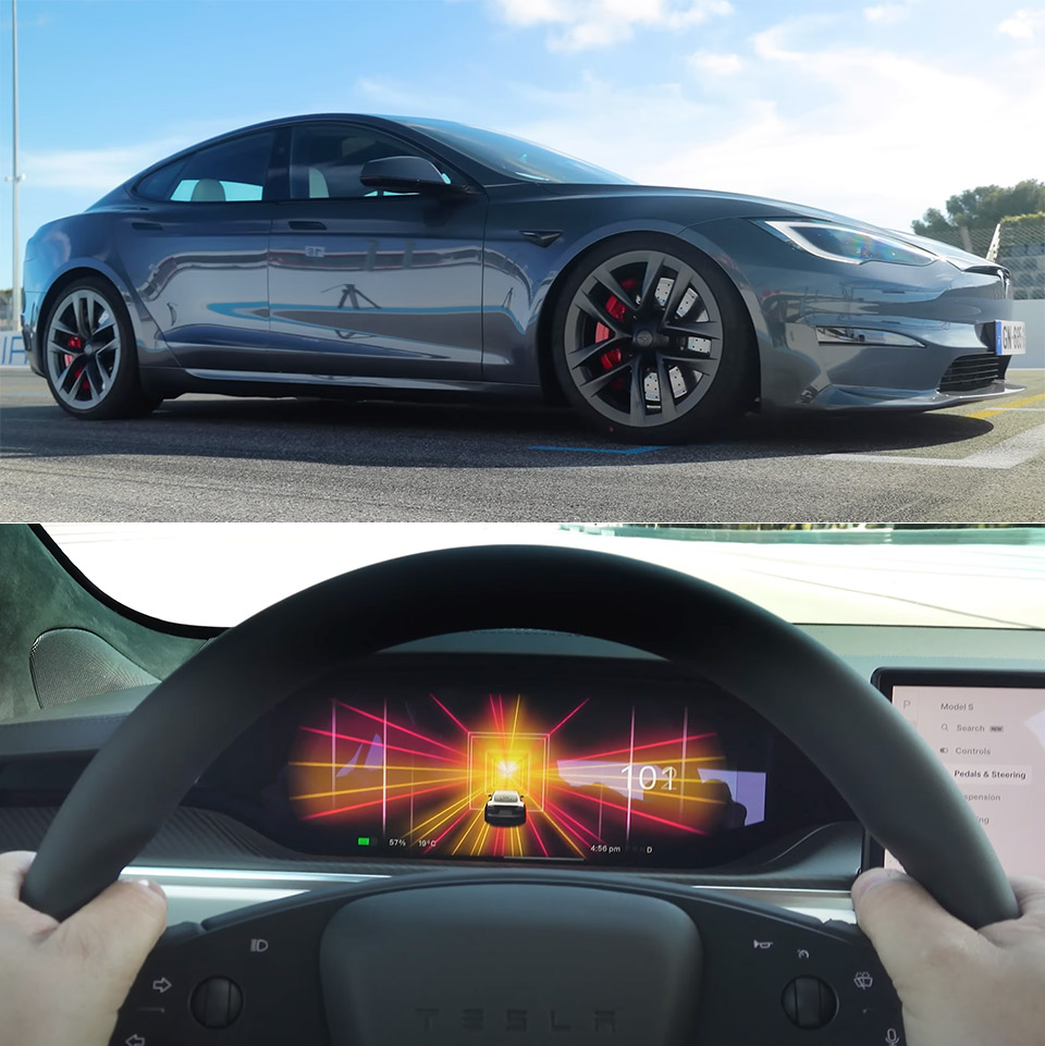 Top Gear Tesla Model S Plaid Track Package